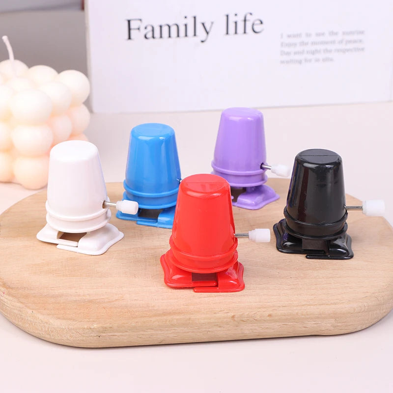 5Pcs Clockwork Legged Robot Toys Wind Up Walking Toy Kid Movement Robot Toys For Pinata Filler Party Supplies