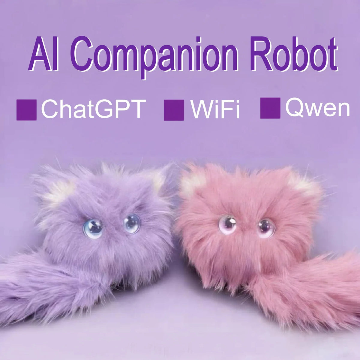 AI Chatbot ChatGPT Christmas Gift Companion Robot Chat Plush Pet Toy Interactive Rechargeable Educational Voice