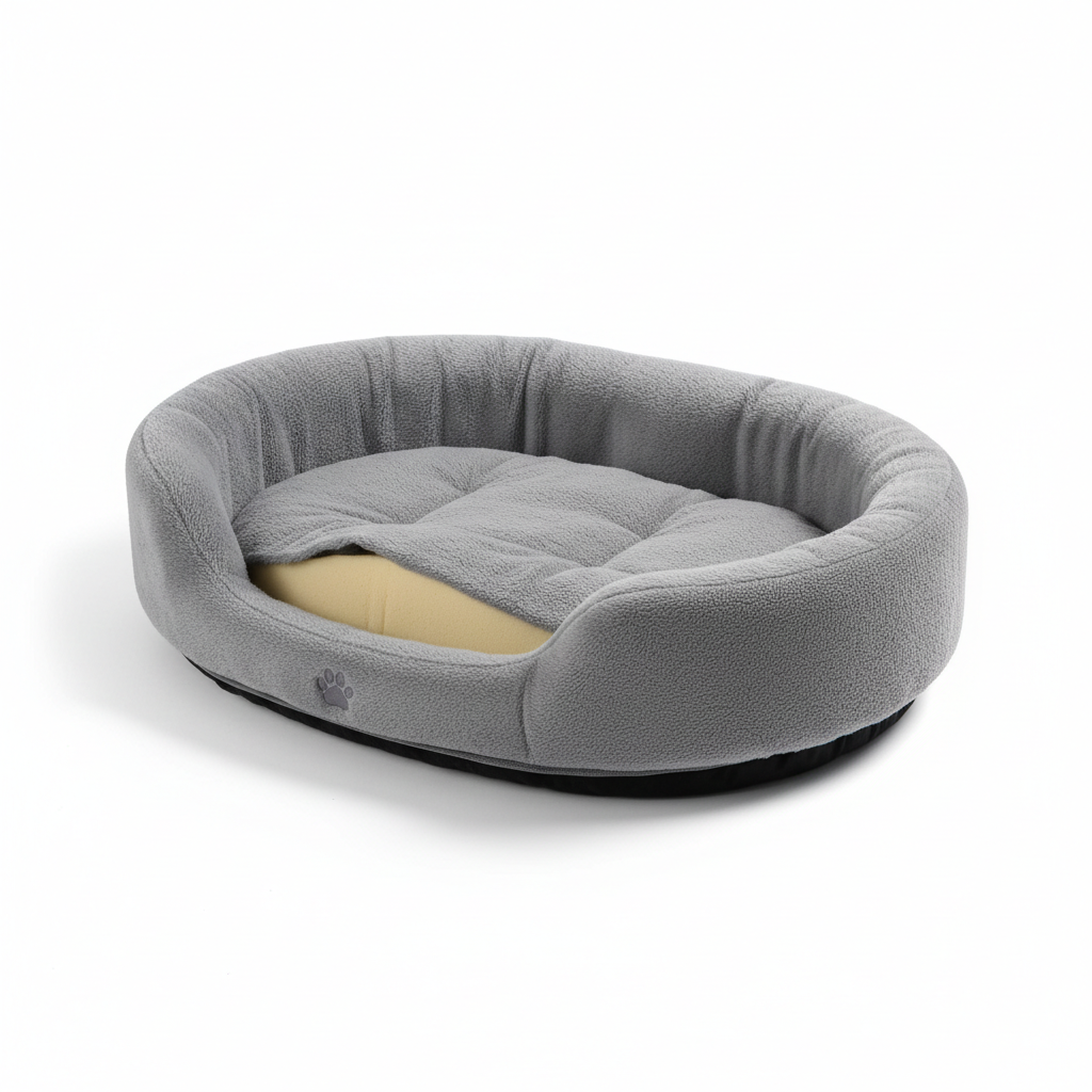 Orthopedic Memory Foam Pet Bed for dogs and cats